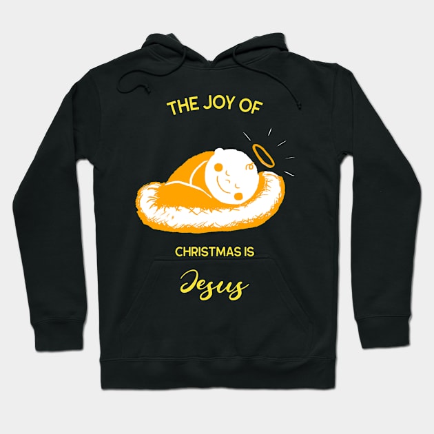 the joy of Christmas is Jesus Hoodie by Mota